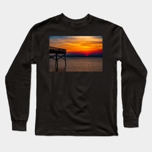 Beach Sunset Long Sleeve T-Shirt